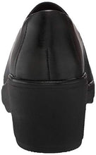 Load image into Gallery viewer, Clarks Women's Mazy Seabury Loafer, Black Leather/Stretch Combi, 7.5 Wide
