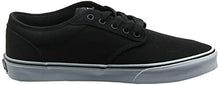 Load image into Gallery viewer, Vans Men's Atwood Canvas' Low-Top Sneakers, Black/White, 9.5
