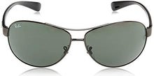 Load image into Gallery viewer, Ray-Ban unisex adult Rb3386 Sunglasses, Gunmetal/Green, 67 mm US
