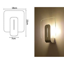 Load image into Gallery viewer, Wen long shop LED Indoor Wall Lamp Wall Lights Living Room Aisle Stair Light Simple Design for Bedroom Study Bedside Lamp
