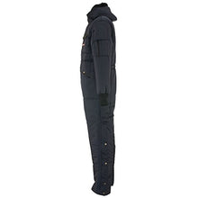 Load image into Gallery viewer, RefrigiWear Men's Iron-Tuff Insulated Coveralls with Hood -50F Extreme Cold Suit (Navy Blue, 3XL)
