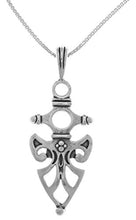 Load image into Gallery viewer, Jewelry Trends Sterling Silver Viking Protection Celtic Pendant Chain Necklace
