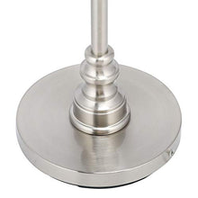 Load image into Gallery viewer, CO-Z Modern Floor lamp with White Shade and Steel Brushed Base, Standing Floor lamp for Living Room and Bedroom Bedside Corner, 58 Inches Contemporary Standing Lamp, ETL certificated.
