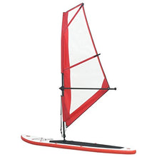 Load image into Gallery viewer, INLIFE Inflatable Stand Up Paddleboard with Sail Set Red and White
