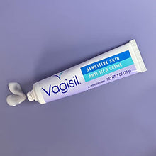 Load image into Gallery viewer, Vagisil Maximum Strength Feminine Anti-Itch Cream for Women, Sensitive Skin Formula with Hydrocortisone, Helps relieve Yeast Infection Irritation, Gynecologist Tested, Soothes &amp; Cools, 1oz (Pack of 4)

