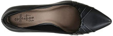 Load image into Gallery viewer, Clarks womens Linvale Crown Pump, Black Leather, 7.5 US
