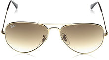 Load image into Gallery viewer, Ray-Ban Aviator Classic, Antique Gold/ Crystal Green, One Size

