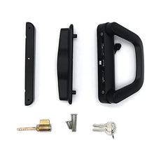 Load image into Gallery viewer, Sliding Glass Patio Door Handle Cylinder ALLYWASAI Sliding Door Lock Suitable for Balcony Sliding Door with Key
