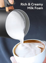 Load image into Gallery viewer, Thereye Milk Frother, Electric Milk Steamer, Automatic Hot and Cold Milk Foam Maker, Milk Warmer with Strix Temp Control for Latte, Cappuccinos, Macchiato, Hot Chocolate Milk
