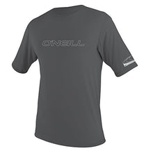 Load image into Gallery viewer, O'Neill Men's Basic Skins UPF 50+ Short Sleeve Sun Shirt, Smoke, Medium
