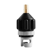 Load image into Gallery viewer, HEYTUR Inflatable Boat SUP Pump Adaptor Standard Schrader Conventional Air Pump Air Valve Adapter Spoke Plate Attachment(Black)
