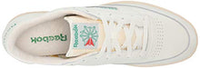 Load image into Gallery viewer, Reebok mens Club C Sneaker, Chalk/Paper White/Glen Green/Excellent Red, 9 US
