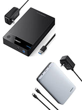 Load image into Gallery viewer, UGREEN 3.5" 2.5" 6Gbps Aluminum USB C Hard Drive Enclosure with Plastic Hard Drive Enclosure
