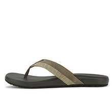 Load image into Gallery viewer, Dockers Mens Felix Casual Flip-Flop Sandal Shoe, Grey, 7 M

