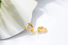 Load image into Gallery viewer, MYEARS Women Gold Stud Earrings 14K Gold Filled Small Boho Minimalist Simple Delicate Hypoallergenic Geometric Jewelry Gift (Phoenix Symmetrical)
