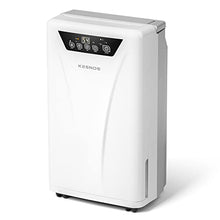 Load image into Gallery viewer, Kesnos 2500 Sq. Ft Dehumidifier for Home and Basements with Drain Hose, Water Tank, Timer, Auto Defrost
