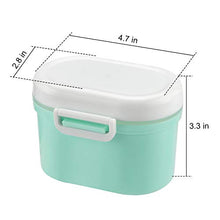 Load image into Gallery viewer, Accmor Portable Formula Dispenser with Scoop, BPA Free Milk Powder Container, Baby Food Storage, Candy Fruit Box, Snack Containers, for Infant Toddler Children Travel
