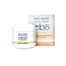 Load image into Gallery viewer, eb5 Classic Anti-Aging Facial Cream with Synergex, Clinically Proven Hypo-Allergenic Anti-Wrinkle Relief, 2 oz
