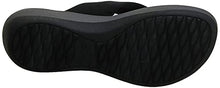 Load image into Gallery viewer, Clarks Women's Arla Glison Flip-Flop, black fabric, 8 Medium US
