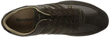 Load image into Gallery viewer, Dockers by Gerli Men's Low-Top Sneakers, Brown Schoko Schoko 370, 10.5
