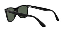 Load image into Gallery viewer, Ray-Ban unisex adult Rb4440nf Blaze Wayfarer Sunglasses, Black/Green, 44 mm US
