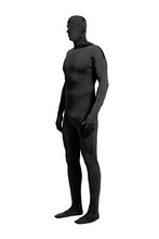 Load image into Gallery viewer, Full Bodysuit Unisex Spandex Stretch Adult Costume Zentai Disappearing Man Body Suit (X-Large, Black)
