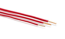 Load image into Gallery viewer, Red THHN Wire - 12 AWG - 50 Feet - Solid Copper Grounding Wire, Proudly Made in America - Ground Protection Satellite Dish Off-Air TV Signal - UV Jacketed Antenna Electrical Shock
