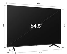 Load image into Gallery viewer, Hisense ULED 4K Premium 65U6G Quantum Dot QLED Series 65-Inch Android Smart TV with Alexa Compatibility (2021 Model)
