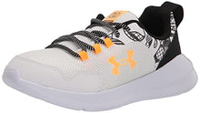 Load image into Gallery viewer, Under Armour Men's Grade School Essential CS Running Shoe, White (101)/White, 6.5
