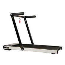 Load image into Gallery viewer, Sunny Health &amp; Fitness ASUNA Space Saving Treadmill, Motorized with Low Profile, Speakers &amp; Slim Folding - 8730,Black
