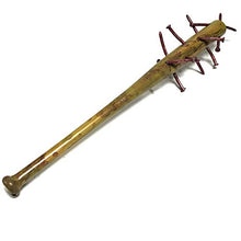 Load image into Gallery viewer, Neptune Products Inc. Bloody Nail Spike Baseball Bat Urethane Foam Rubber Halloween Accessory Steve's Baby Sitter Stranger Things Prop
