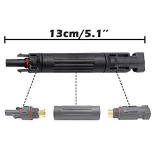 Load image into Gallery viewer, Sunxeke PV Solar Fuse Holder Connector 30A Inline Waterproof with 30A fuse,for Solar Panel, Control Solar etc.N-001+ZTPV-25-30A
