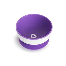 Load image into Gallery viewer, Munchkin Stay Put Suction Bowl,Purple, Green &amp; Blue 3 Pack
