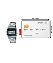 Load image into Gallery viewer, Casio Men's A158WA-1DF Stainless Steel Digital Watch
