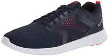 Load image into Gallery viewer, Reebok Men's Sublite Prime Running Shoe, Collegiate Navy/White/Vivid Orange, 6.5 M US
