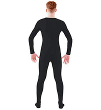 Load image into Gallery viewer, Ensnovo Adult Spandex One Piece Unitard Full Bodysuit Costume Black, XL
