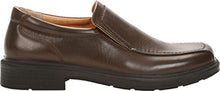Load image into Gallery viewer, Deer Stags mens Greenpoint Loafer, Dark Brown, 9.5 Wide US
