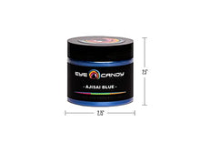 Load image into Gallery viewer, Mica Powder Pigment “Ajisai Blue” (50g) Multipurpose DIY Arts and Crafts Additive | Woodworking, Epoxy, Resin, Natural Bath Bombs, Paint, Soap, Nail Polish, Lip Balm (Ajisai Blue, 50G)
