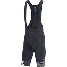 Load image into Gallery viewer, GORE Wear C5 Men's Short Cycling Bib Shorts With Seat Insert, L, Black/White
