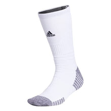 Load image into Gallery viewer, adidas unisex-adult 5-Star Team Cushioned Crew Socks (1-Pair), White/Black , Medium
