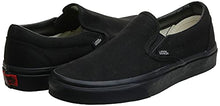 Load image into Gallery viewer, Vans Slip-On¿ Core Classics, Black/Black (Canvas), 5 Women / 3.5 Men M US
