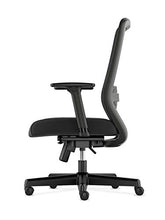 Load image into Gallery viewer, HON BSXVL721LH10 Exposure Mesh Task Computer Chair with 2-Way Adjustable Arms for Office Desk, Black (HVL721), Back
