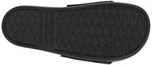 Load image into Gallery viewer, adidas Unisex Adilette Comfort Slide Sandal, Core Black/Carbon/Core Black, 7 US Men
