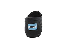 Load image into Gallery viewer, TOMS Women's Classic Alpargata Slip-On Shoe Black On Black Canvas 8.5 M
