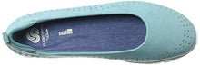Load image into Gallery viewer, Clarks Women's Step Allena Sea Loafer Flat, Aqua Microfiber, 10 M US
