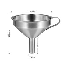 Load image into Gallery viewer, Sovol 3D Stainless Steel Funnel, Resin Filter Cup for SLA/DLP/LCD Resin 3D Printer UV Resin, Double-Strainer Filter for 3D Printing Liquid
