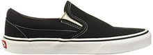 Load image into Gallery viewer, Vans Unisex Slip On Classic Canvas Shoes (6 B(M) US Women / 4.5 D(M) US Men, Black/White)
