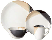 Load image into Gallery viewer, Gourmet Basics by Mikasa Caden 16-Piece Dinnerware Set, Service for 4 - ,Assorted
