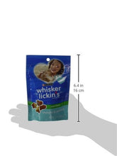 Load image into Gallery viewer, PURINA Whisker Lickin's Cat Treats, Crunchy &amp; Yummy Tuna Flavor - 1.7 oz. Pouch, Blue/Green (00017800172622)
