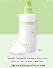 Load image into Gallery viewer, Mizon Pore Fresh Mild Acid Gel Cleanser, Mild and Natural Low pH Gel Cleanser with Natural Ingredients, Effective Cleansing with Chameleon Plant, Dense Gel and Fine Bubbles 200ml 6.76 fl oz
